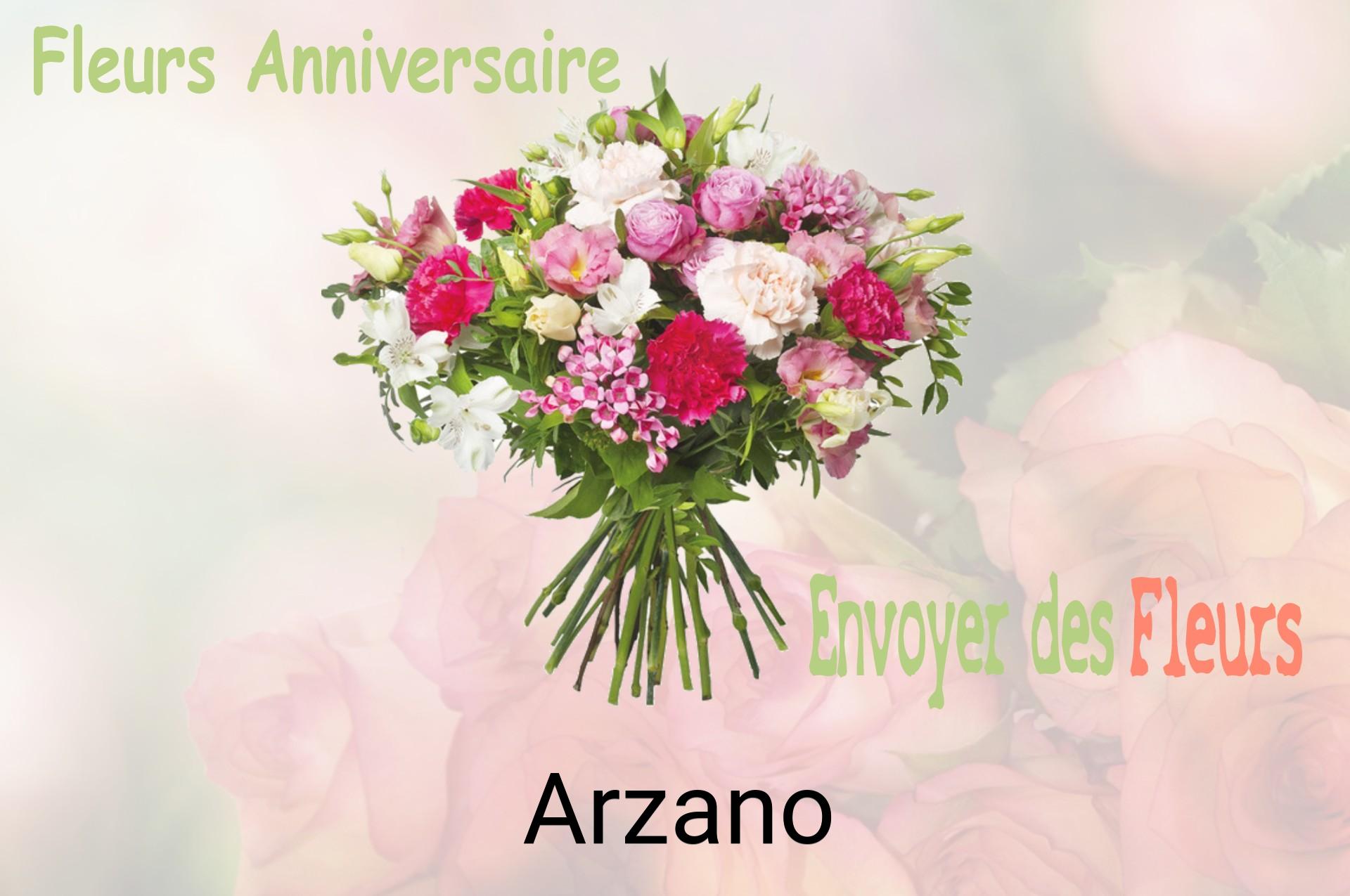 Bouquet de fleurs d’anniversaire livré à Arzano