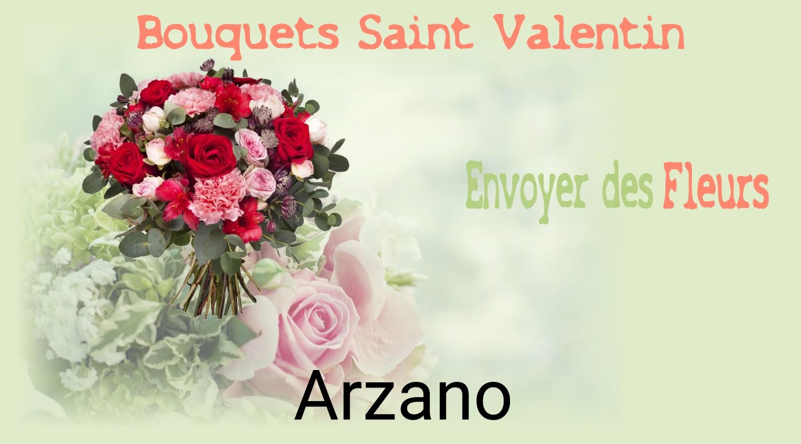 Roses de Saint-Valentin livrées à Arzano
